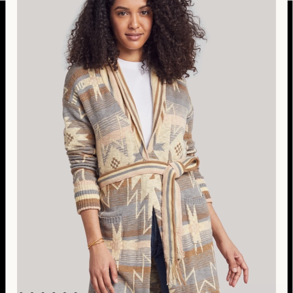 Brand New!!! Faherty Paloma Duster in Morning Star